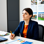 **

"A professional social worker in appropriate attire, sitting at a desk in a bright, modern office in Milan. She is listening attentively to a client across from her. The office includes brochures for local social services and posters promoting community events. Safe for work, appropriate content, fully clothed, perfect anatomy, natural pose, professional environment, high resolution, family-friendly."

**
