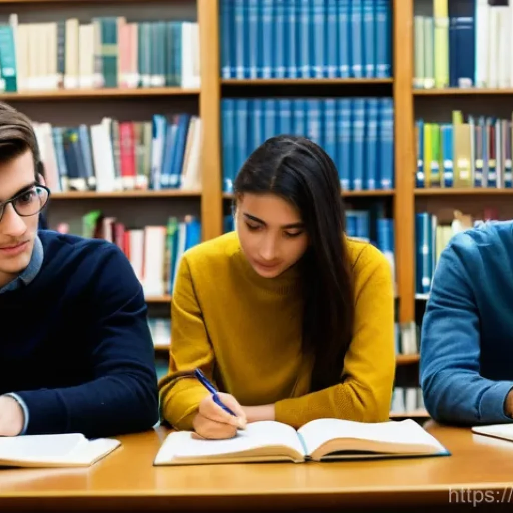 사회복지사 학위 취득 전략 - **Italian Social Work University Students in a Study Group**
    A group of four diverse Italian uni...