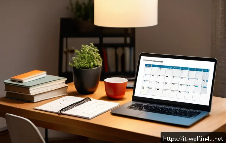 사회복지사 재직 중 자격증 취득법 - A cozy, well-lit home study corner designed for an Italian social work student balancing work and st...